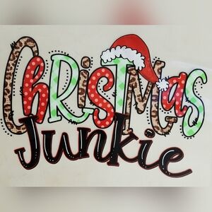 Christmas Heat Vinyl Transfer 7.5 X 11